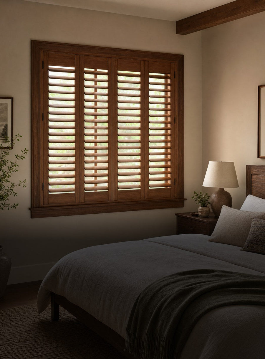 wood shutters
