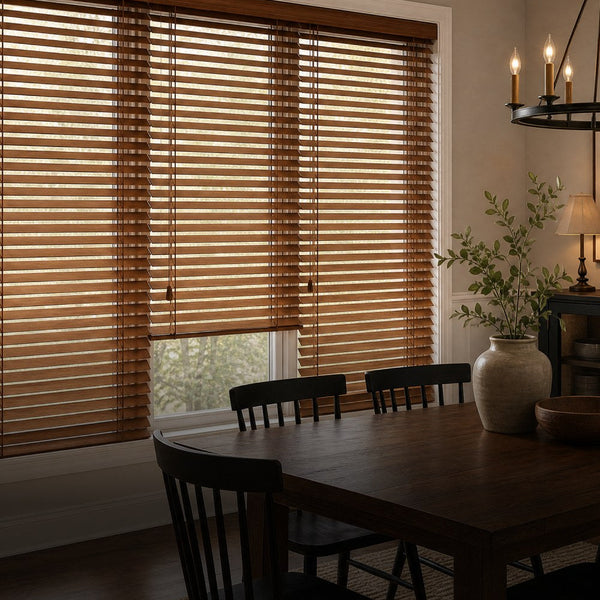 wood blinds