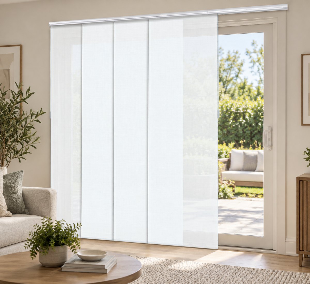 Panels draw to the left and stack on the left.